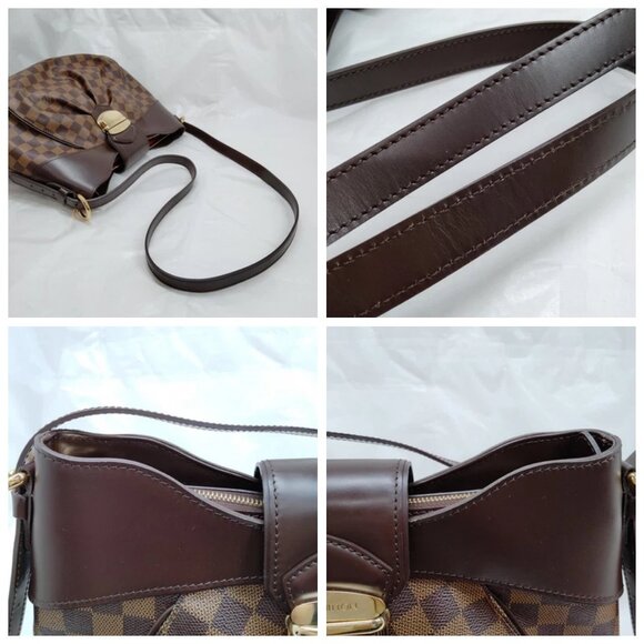 Louis Vuitton LV Shoulder Bag Cistina MM Brown Damier 899-073125 - Picture 7 of 13